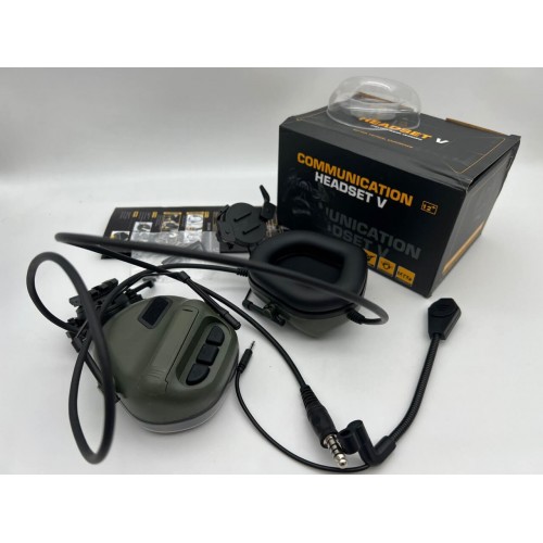 "COMMUNICATION HEADSET V" Активные тактические наушники для стрельбы в Рыбинске