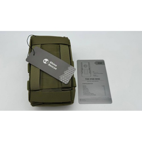 Военная тактическая аптечка RHINO RESCUE IFAK TRD MINI 11в1 в Рыбинске