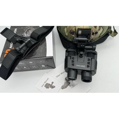 Прибор ночного видения NV-8000 v2.0 3D NIGHT VISION 4K VIDEO с адаптером на шлем в Рыбинске