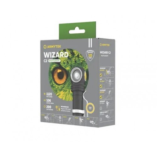 Мультифонарь Armytek Wizard C2 Magnet USB (теплый свет) в Рыбинске