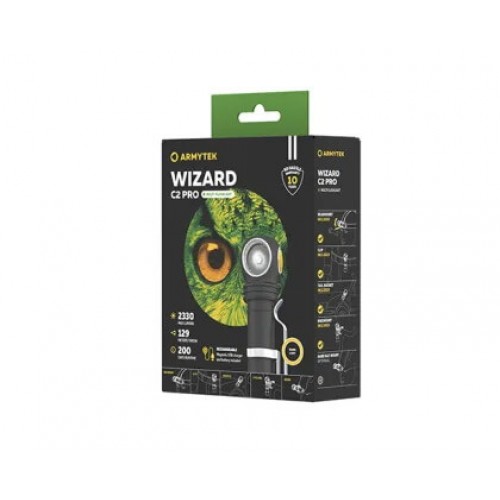 Мультифонарь Armytek Wizard C2 Pro Magnet USB (теплый свет) в Рыбинске