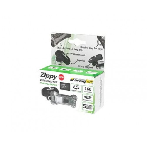 Наключный фонарь Armytek Zippy Extended Set (Grey Onyx) в Рыбинске