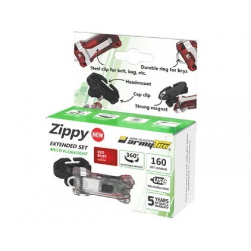 Наключный фонарь Armytek Zippy Extended Set (Red Ruby) в Рыбинске