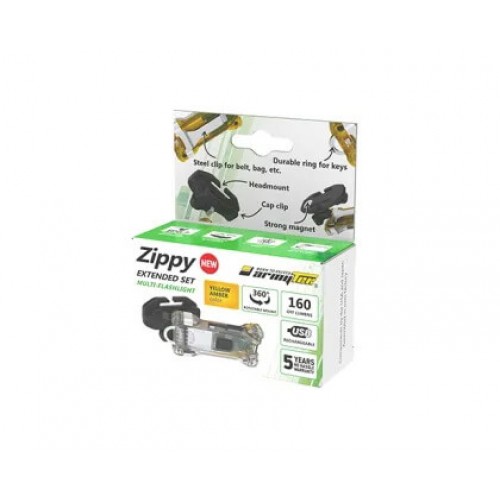 Наключный фонарь Armytek Zippy Extended Set (Yellow Amber) в Рыбинске