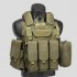 Тактический разгрузочный жилет «5 / пять карманов» с подсумками Tactical Molle Plate Carrier для съемных бронепластин в Рыбинске